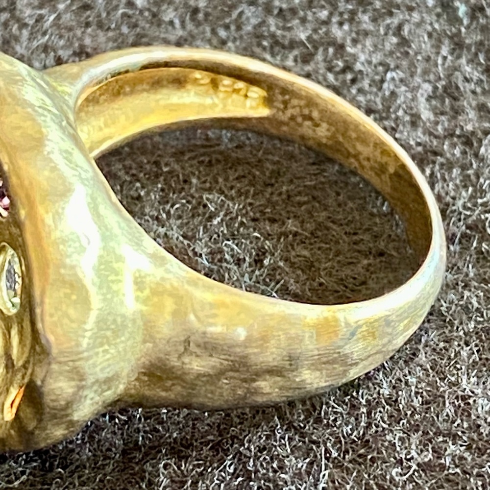 Matte multi stone ring - Picture 2 of 7